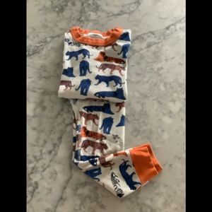 Hanna Andersson Boys Lion Pajama Set Size 4
